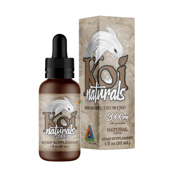 Koi CBD Broad Spectrum Tincture*** / Natural / 2000mg